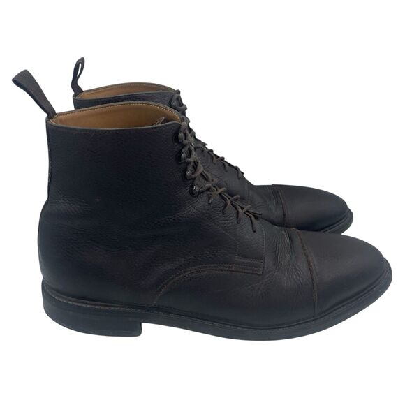 Morjas The Jumper Boot Men’s US 12.5 UK 12 Brown Grain Leather Sold Out $400 USD - Picture 4 of 16